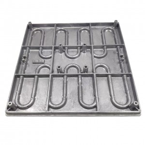 China 380×380 aluminum heated plate for hydraulic press factory/supplier/manufacturer