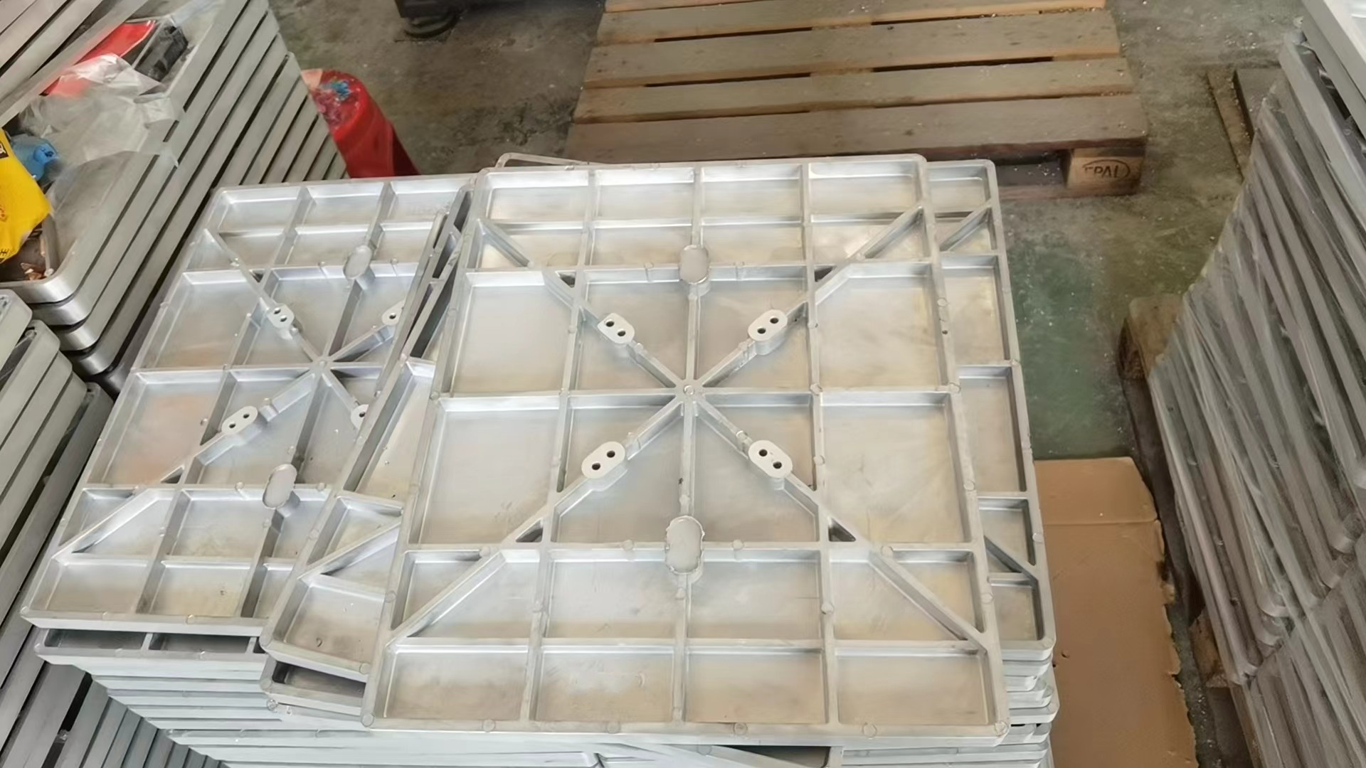 China aluminum heated plate for hydraulic plate factory/supplier/manufacturer