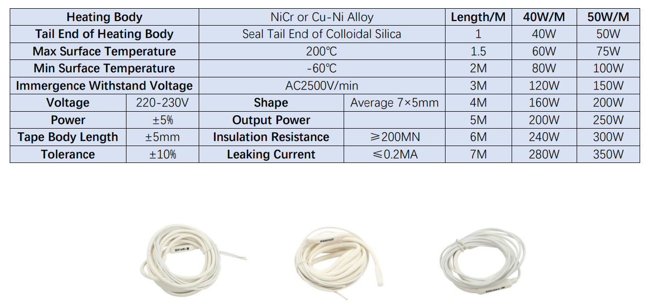 drain line heater-1