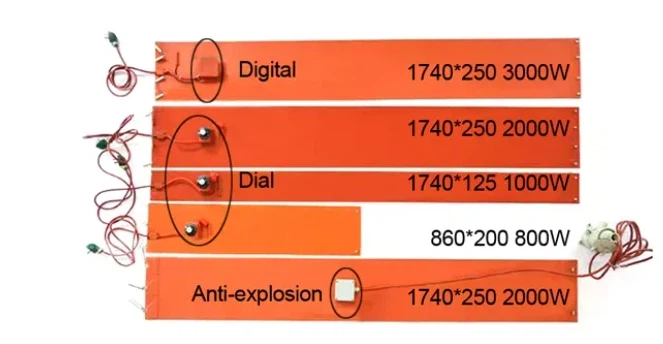 China silicone rubber heater with controller factory/supplier/manufacturer