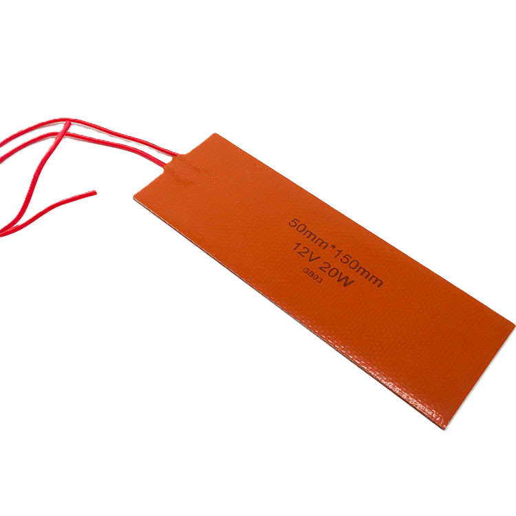 China battery heating silicone rubber heater factory/supplier/manufacturer